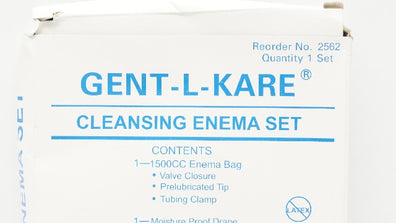 Medegen Medical 2562 Gent-L-Kare Cleansing Enema Set w/1500cc Enema Bag